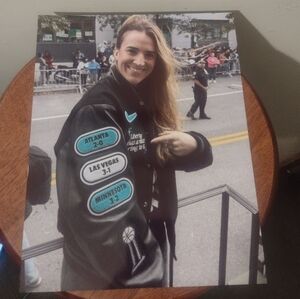 NEW! SABRINA IONESCU GLOSSY 8.5x11 NEW YORK LIBERTY🗽CHAMPION BASKETBALL POSTER!
